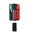 ieg™ Redmi Note 13 Pro 4G Kılıf Ahenk Klasik - Siyah 6D Antistatik Mat Seramik Hayalet Nano Ekran Koruyucu