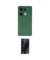 ieg™ Redmi Note 13 Pro 4G Kılıf Ahenk Serisi - Siyah 3D Antistatik Hayalet Cam Ekran Koruyucu