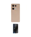 ieg™ Redmi Note 13 Pro 4G Kılıf Ahenk Serisi - Siyah 3D Antistatik Hayalet Cam Ekran Koruyucu