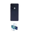 ieg™ Redmi Note 13 Pro 4G Kılıf Ahenk Serisi - Siyah 3D Antistatik Seramik Nano Ekran Koruyucu
