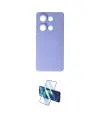ieg™ Redmi Note 13 Pro 4G Kılıf Ahenk Serisi - Siyah 3D Antistatik Seramik Nano Ekran Koruyucu