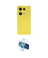 ieg™ Redmi Note 13 Pro 4G Kılıf Ahenk Serisi - Siyah 3D Antistatik Seramik Nano Ekran Koruyucu