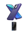 ieg™ Redmi Note 13 Pro 4G Kılıf Atlas Form - Siyah 3D Antistatik Hayalet Cam Ekran Koruyucu