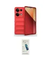 ieg™ Redmi Note 13 Pro 4G Kılıf Atlas Koleksiyonu - Şeffaf Pasifik Cam Ekran Koruyucu