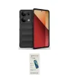 ieg™ Redmi Note 13 Pro 4G Kılıf Atlas Koleksiyonu - Şeffaf Pasifik Cam Ekran Koruyucu