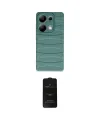 ieg™ Redmi Note 13 Pro 4G Kılıf Doruk Form Serisi - Siyah 6D Antistatik Mat Seramik Hayalet Nano Ekran Koruyucu