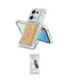 ieg™ Redmi Note 13 Pro 4G Kılıf Doruk Klasik Koleksiyonu - Şeffaf Pasifik Cam Ekran Koruyucu