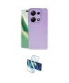 ieg™ Redmi Note 13 Pro 4G Kılıf Doruk Klasik Özel Seri - Siyah 3D Antistatik Cam Ekran Koruyucu