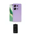 ieg™ Redmi Note 13 Pro 4G Kılıf Doruk Klasik Özel Seri - Siyah 6D Antistatik Mat Seramik Hayalet Nano Ekran Koruyucu