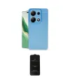 ieg™ Redmi Note 13 Pro 4G Kılıf Doruk Klasik Özel Seri - Siyah 6D Antistatik Mat Seramik Hayalet Nano Ekran Koruyucu
