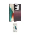 ieg™ Redmi Note 13 Pro 4G Kılıf Doruk Serisi - Şeffaf Pasifik Cam Ekran Koruyucu