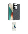 ieg™ Redmi Note 13 Pro 4G Kılıf Doruk Serisi - Şeffaf Pasifik Cam Ekran Koruyucu