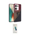 ieg™ Redmi Note 13 Pro 4G Kılıf Doruk Serisi - Şeffaf Pasifik Cam Ekran Koruyucu