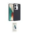 ieg™ Redmi Note 13 Pro 4G Kılıf Doruk Serisi - Şeffaf Pasifik Cam Ekran Koruyucu