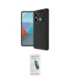 ieg™ Redmi Note 13 Pro 4G Kılıf Eksen Form Prime - Şeffaf Pasifik Cam Ekran Koruyucu