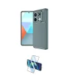 ieg™ Redmi Note 13 Pro 4G Kılıf Eksen Form Prime - Siyah 3D Antistatik Seramik Nano Ekran Koruyucu
