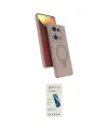 ieg™ Redmi Note 13 Pro 4G Kılıf İz Işık Koleksiyonu - Şeffaf Pasifik Cam Ekran Koruyucu