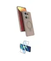 ieg™ Redmi Note 13 Pro 4G Kılıf İz Işık Koleksiyonu - Siyah 3D Antistatik Seramik Nano Ekran Koruyucu