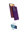ieg™ Redmi Note 13 Pro 4G Kılıf İz Işık Koleksiyonu - Siyah 3D Antistatik Seramik Nano Ekran Koruyucu