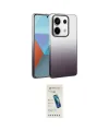 ieg™ Redmi Note 13 Pro 4G Kılıf Kıvılcım Minimal Özel Seri - Şeffaf Pasifik Cam Ekran Koruyucu