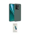 ieg™ Redmi Note 13 Pro 4G Kılıf Kozmos Yansıma Özel Seri - Şeffaf Pasifik Cam Ekran Koruyucu