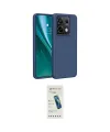 ieg™ Redmi Note 13 Pro 4G Kılıf Kozmos Yansıma Özel Seri - Şeffaf Pasifik Cam Ekran Koruyucu