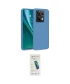 ieg™ Redmi Note 13 Pro 4G Kılıf Kozmos Yansıma Özel Seri - Şeffaf Pasifik Cam Ekran Koruyucu