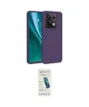 ieg™ Redmi Note 13 Pro 4G Kılıf Kozmos Yansıma Özel Seri - Şeffaf Pasifik Cam Ekran Koruyucu
