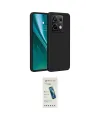 ieg™ Redmi Note 13 Pro 4G Kılıf Kozmos Yansıma Özel Seri - Şeffaf Pasifik Cam Ekran Koruyucu