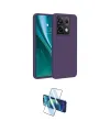 ieg™ Redmi Note 13 Pro 4G Kılıf Kozmos Yansıma Özel Seri - Siyah 3D Antistatik Seramik Nano Ekran Koruyucu