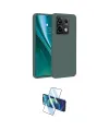 ieg™ Redmi Note 13 Pro 4G Kılıf Kozmos Yansıma Özel Seri - Siyah 3D Antistatik Seramik Nano Ekran Koruyucu