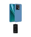 ieg™ Redmi Note 13 Pro 4G Kılıf Kozmos Yansıma Özel Seri - Siyah 6D Antistatik Mat Seramik Hayalet Nano Ekran Koruyucu