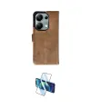 ieg™ Redmi Note 13 Pro 4G Kılıf Siluet Işık Serisi - Siyah 3D Antistatik Cam Ekran Koruyucu