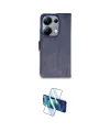 ieg™ Redmi Note 13 Pro 4G Kılıf Siluet Işık Serisi - Siyah 3D Antistatik Seramik Nano Ekran Koruyucu