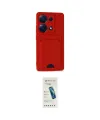 ieg™ Redmi Note 13 Pro 4G Kılıf Vadi Çizgi Prime - Şeffaf Pasifik Cam Ekran Koruyucu