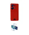 ieg™ Redmi Note 13 Pro 4G Kılıf Vadi Çizgi Prime - Siyah 3D Antistatik Seramik Nano Ekran Koruyucu