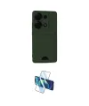 ieg™ Redmi Note 13 Pro 4G Kılıf Vadi Çizgi Prime - Siyah 3D Antistatik Seramik Nano Ekran Koruyucu