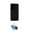 ieg™ Redmi Note 13 Pro 4G Kılıf Vadi Çizgi Prime - Siyah 3D Antistatik Seramik Nano Ekran Koruyucu