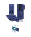 ieg™ Redmi Note 13 Pro 4G Kılıf Vadi Form Prime - Siyah 3D Antistatik Cam Ekran Koruyucu