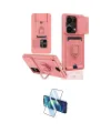 ieg™ Redmi Note 13 Pro 4G Kılıf Vadi Form Prime - Siyah 3D Antistatik Cam Ekran Koruyucu