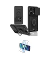 ieg™ Redmi Note 13 Pro 4G Kılıf Vadi Form Prime - Siyah 3D Antistatik Cam Ekran Koruyucu
