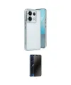 ieg™ Redmi Note 13 Pro 4G Kılıf Vadi Minimal - Siyah 3D Antistatik Hayalet Cam Ekran Koruyucu