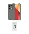 ieg™ Redmi Note 13 Pro 4G Kılıf Yankı Yansıma Özel Seri - Şeffaf Pasifik Cam Ekran Koruyucu