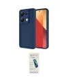 ieg™ Redmi Note 13 Pro 4G Kılıf Yankı Yansıma Özel Seri - Şeffaf Pasifik Cam Ekran Koruyucu