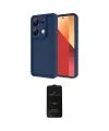 ieg™ Redmi Note 13 Pro 4G Kılıf Yankı Yansıma Özel Seri - Siyah 6D Antistatik Mat Seramik Hayalet Nano Ekran Koruyucu