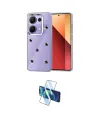 ieg™ Redmi Note 13 Pro 4G Kılıf Yörünge Form - Siyah 3D Antistatik Seramik Nano Ekran Koruyucu
