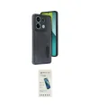 ieg™ Redmi Note 13 Pro 4G Kılıf Yörünge Işık Serisi - Şeffaf Pasifik Cam Ekran Koruyucu