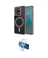 ieg™ Redmi Note 13 Pro 4G Kılıf Zirve Doku Prime - Siyah 3D Antistatik Cam Ekran Koruyucu