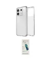 ieg™ Redmi Note 13 Pro 4G Kılıf Zirve Doku - Şeffaf Pasifik Cam Ekran Koruyucu