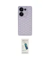 ieg™ Redmi Note 13 Pro 4G Kılıf Zirve Form - Şeffaf Pasifik Cam Ekran Koruyucu